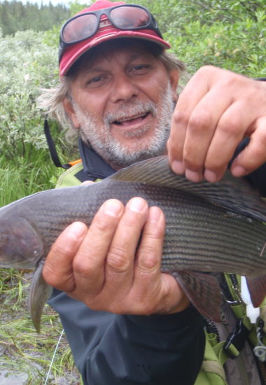 Fish in the mighty River Muonio.