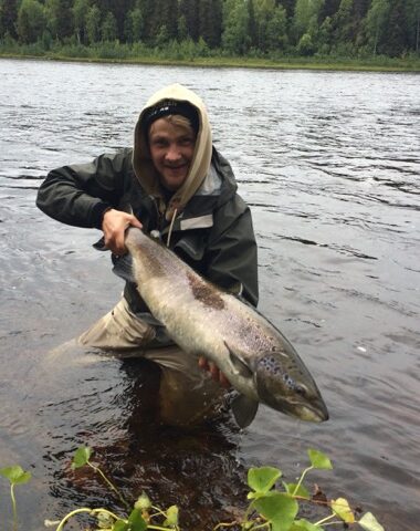 Grote Baltische zalm!